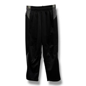 Champion C9 Black Athletic Track Pants Zip Pockets Lime Gray Size S 6 7‎